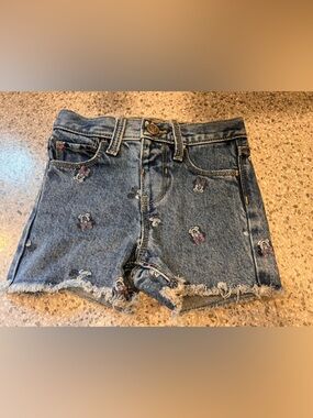 Old Navy X Disney Blue 3T Denim Shorts Mickey & Minnie Mouse
